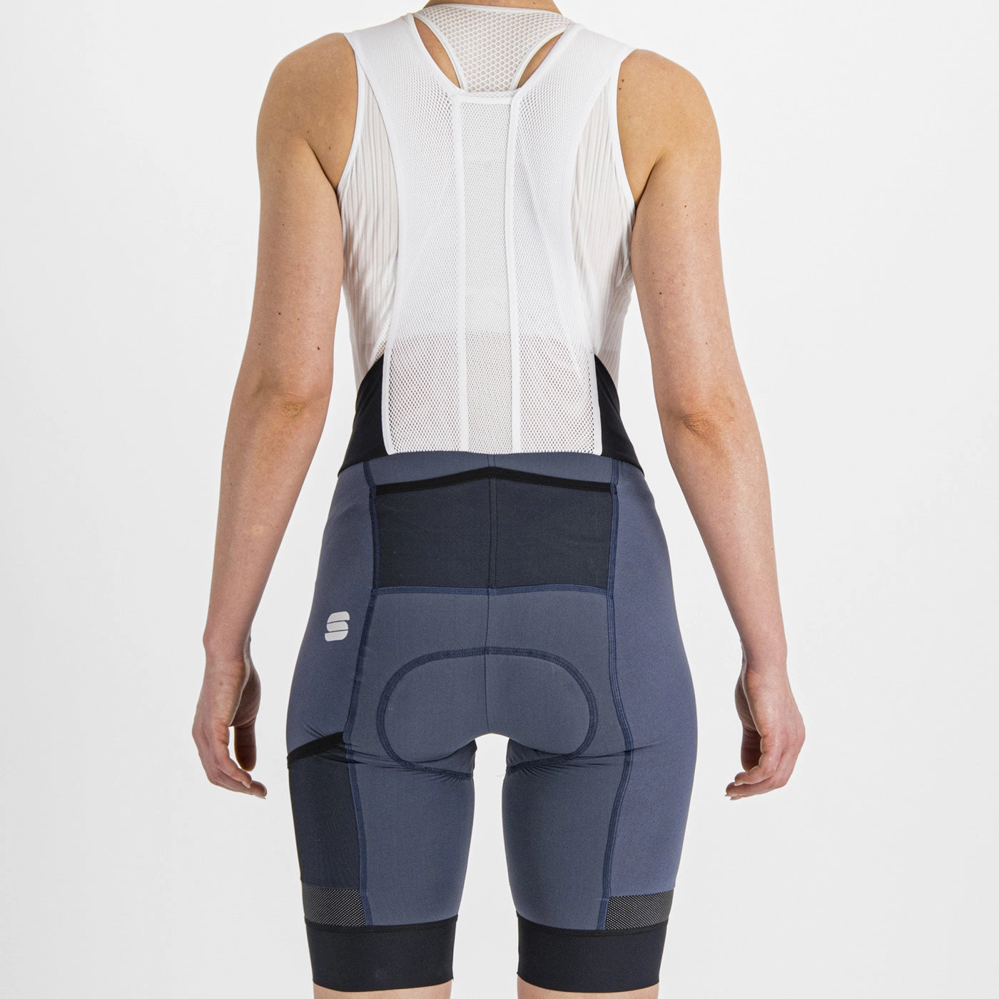 Sportful Supergiara women bib shorts - Blue