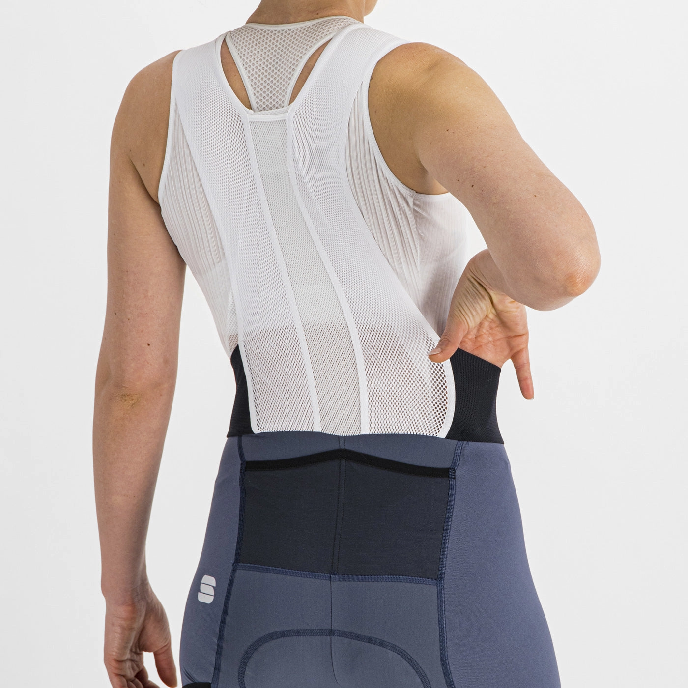 Sportful Supergiara women bib shorts - Blue