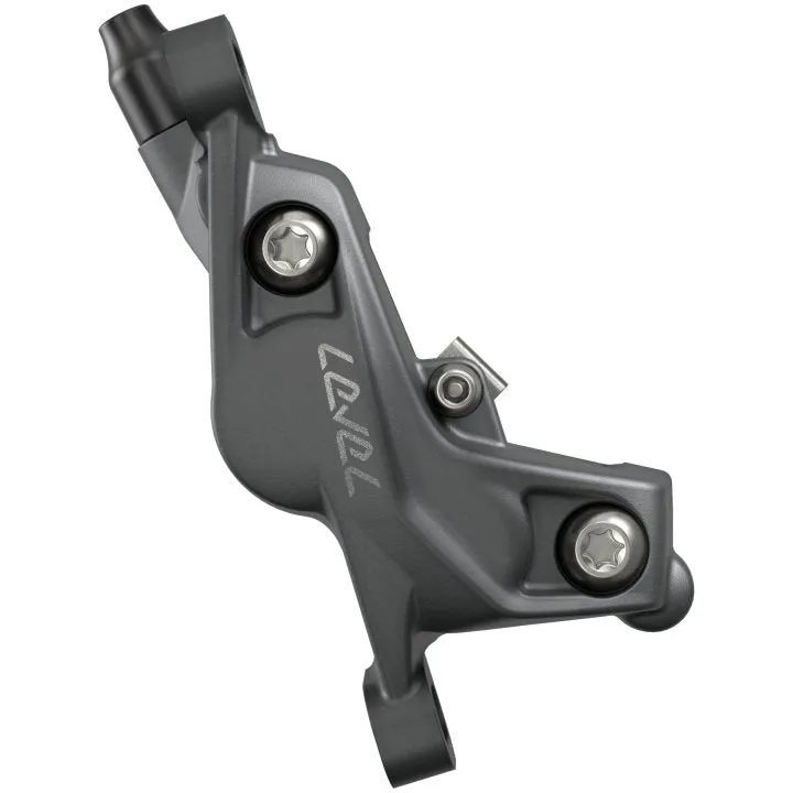 SRAM Level Bronze Stealth 4 Piston Disc Brake Set - Grey