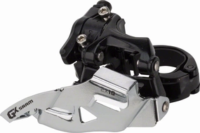 SRAM GX Front Derailleur 2x10 Speed Low Clamp Dual Pull 38T Max