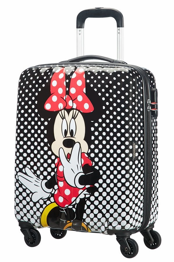 MustHave Steals Trendy Picks Today American Tourister Disney Legends Spinner Alfatwist 2.0 55Cm Cabin Spinner | Minnie Polka Dot
