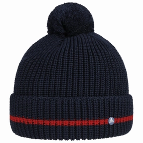 Striped Cuff Pompom Hat Dont Miss Hot Deals Hot Offer Ending Soon