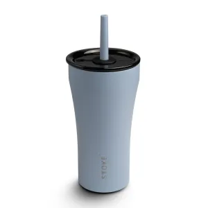 Perfect Gift Offer Mega Discount Event Sttoke Earth Leakproof Ceramic Insulated Cup Powder Coating With Straw 20Oz