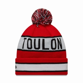 Rc Toulonnais Red Jake Knit Beanie Hat EndofWeek Deals Hot Discount Deal