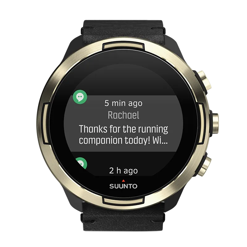 Save Big Today Suunto 9 Baro Gold Leather