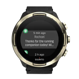 Save Big Today Suunto 9 Baro Gold Leather