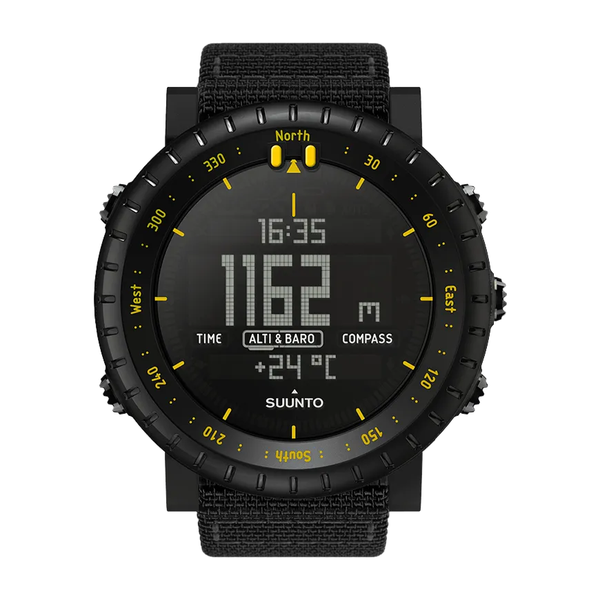 Suunto Core Black Yellow Tx Todays Mega Savings