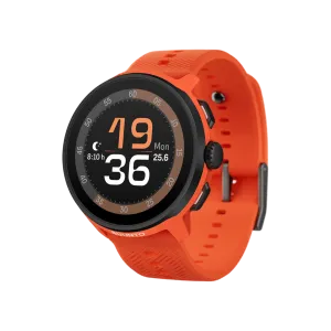 Trending Now Discount Suunto Run Coral Orange With Silicone Strap