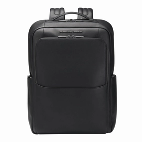 Instant Deal Today Porsche Design Roadster Leather Backpack Large - Black