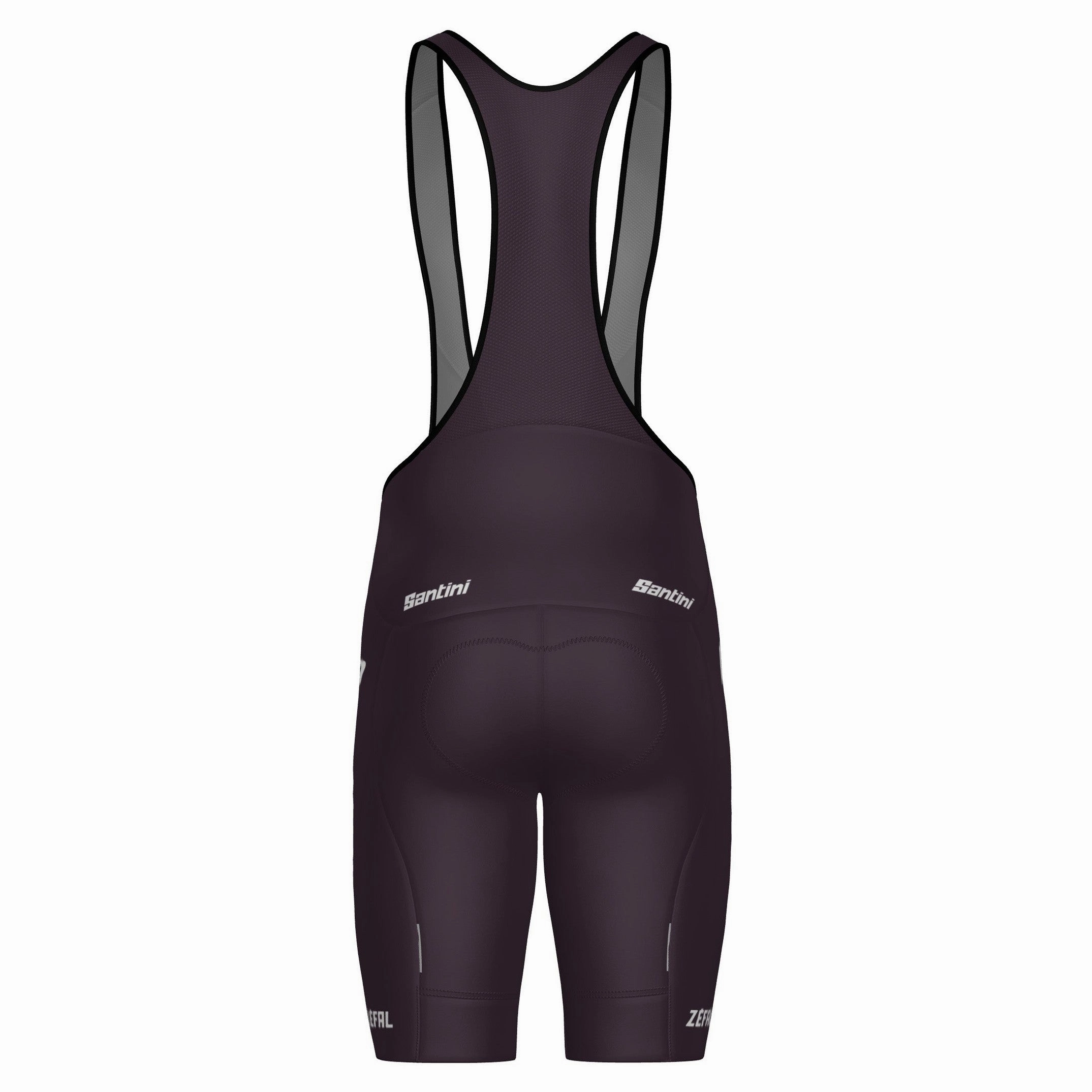Team Lapierre 2025 Santini bib short - Bordeaux 