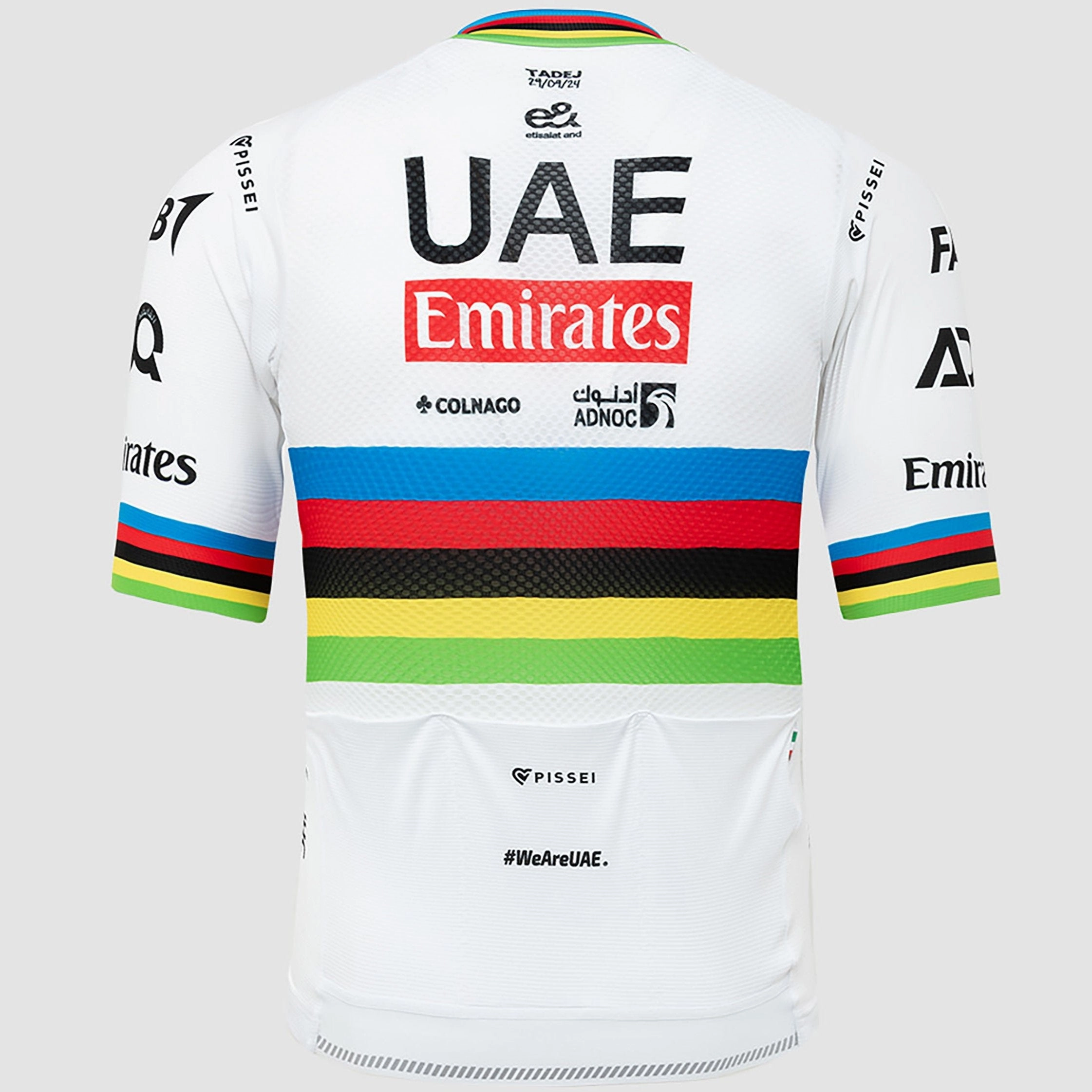 Team UAE 2024 Pissei jersey - World champion