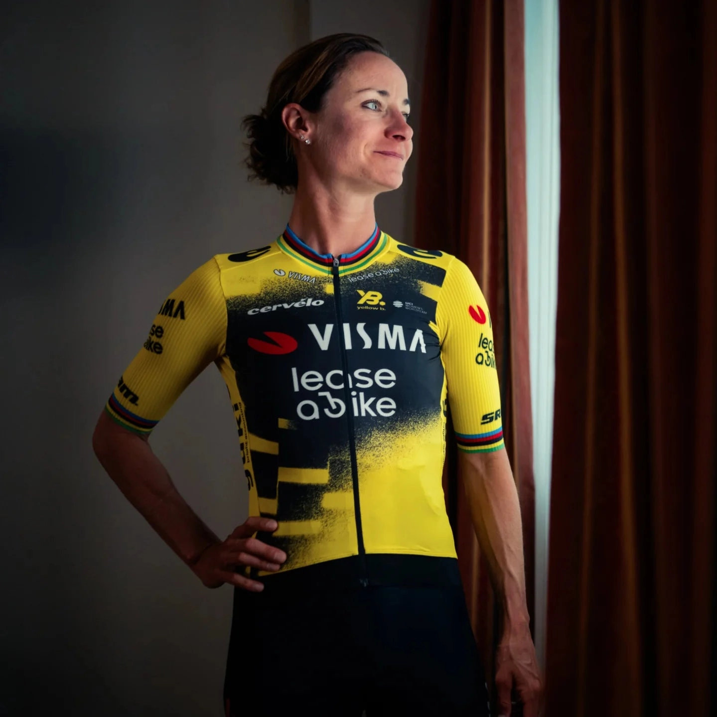 Team Visma Lease a bike 2025 The Wingbeat women jersey 