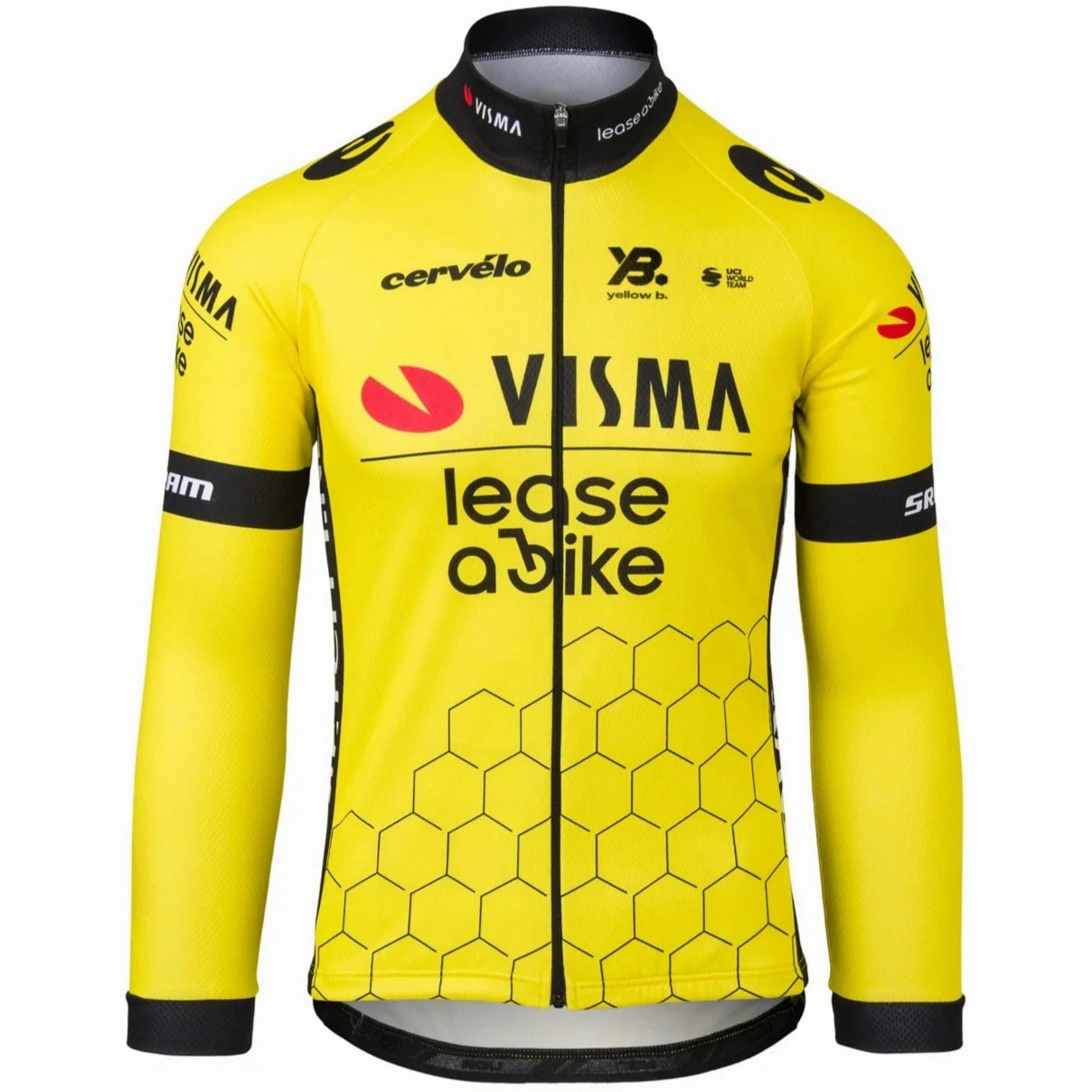 Team Visma Lease a bike 2025 women long sleeves jersey