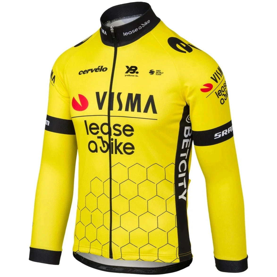 Team Visma Lease a bike 2025 women long sleeves jersey