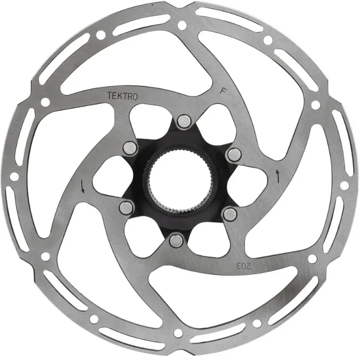 Tektro 203mm Centrelock Disc Rotor - Silver - TR203-35