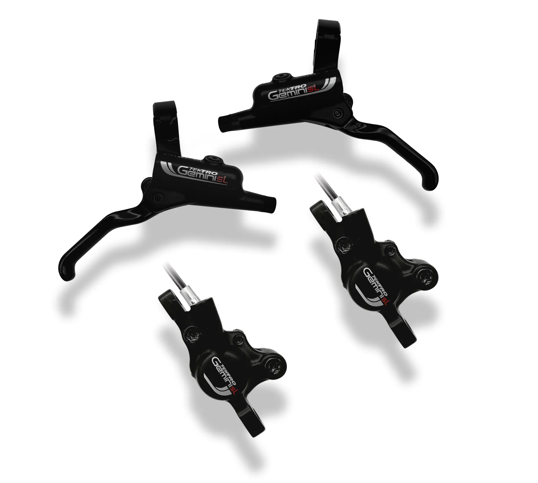 Tektro Gemini HD-M520 Hydraulic Disc Brake Set
