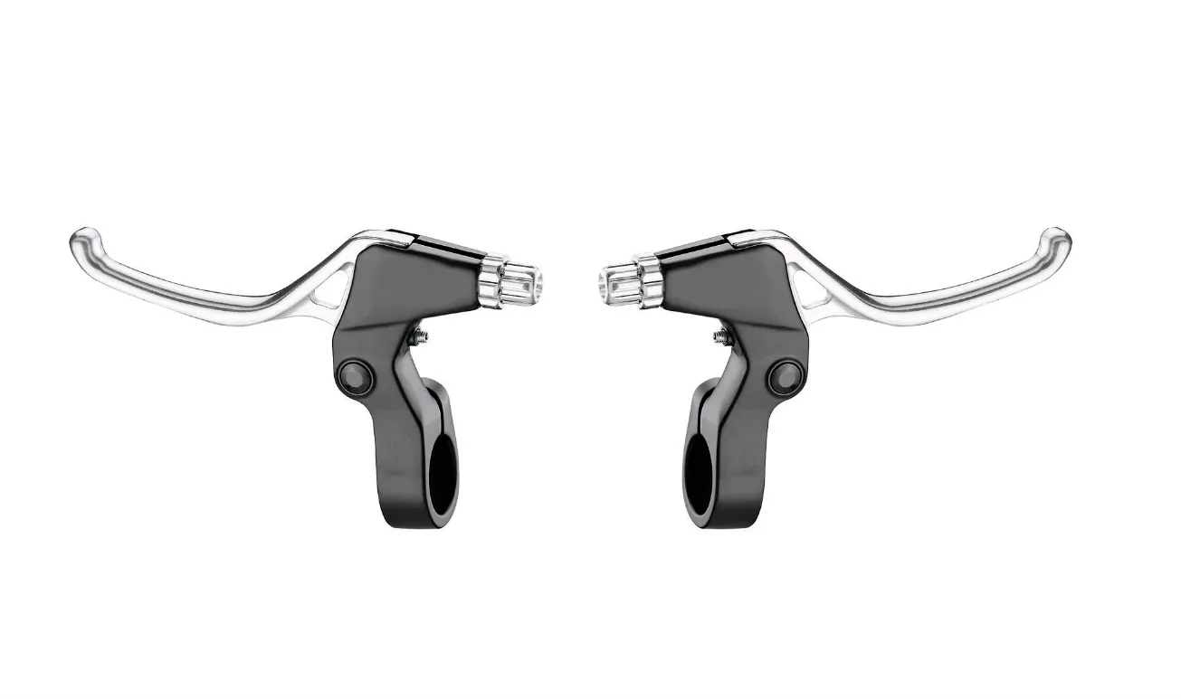 Tektro TS325A Junior MTB V-Brake Levers - Black / Silver