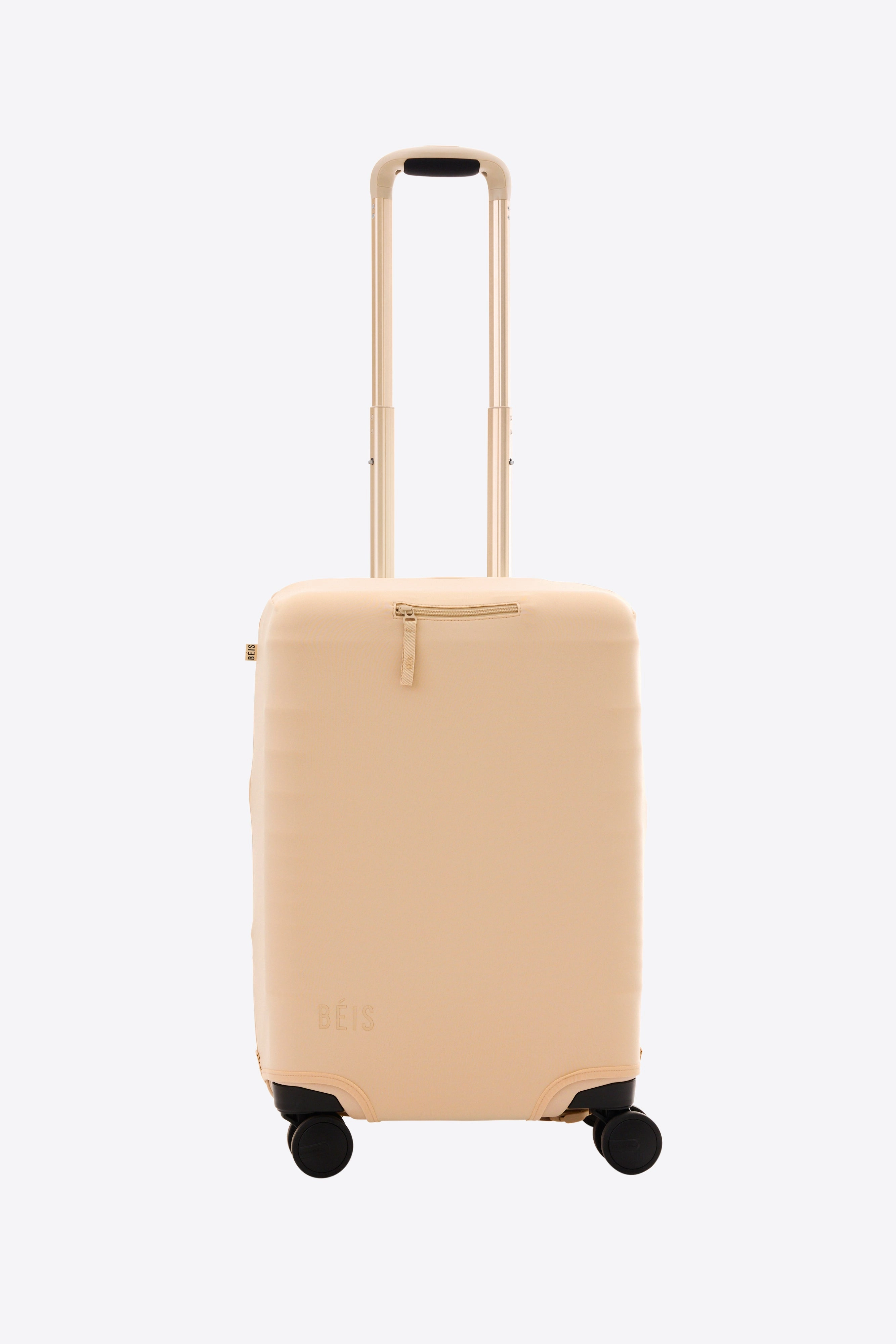 The Carry-On Luggage Cover In Beige Online Exclusive Deal Price Drop Alert