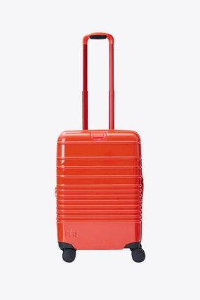 The Carry-On Roller In Glossy Flame Todays Steal Clearance Event Alert