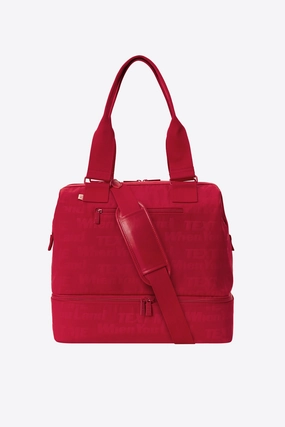 The Mini Weekender In Text Me Red Instant Hot Deal