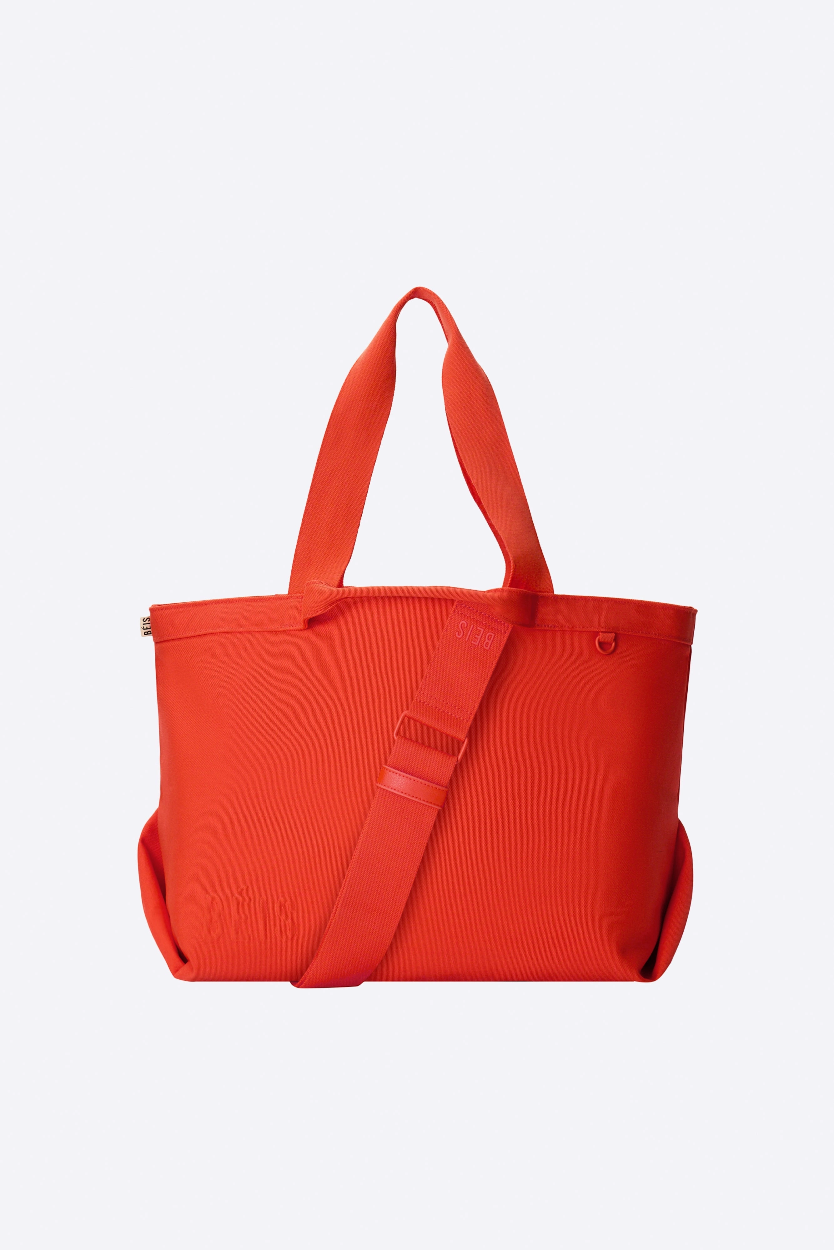 The Travel Tote In Flame Trendy Picks Today