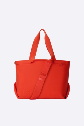 The Travel Tote In Flame Trendy Picks Today