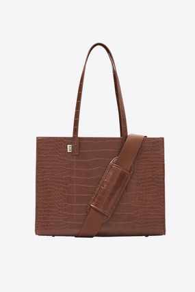 Hot Picks Today The Work Tote In Maple Croc