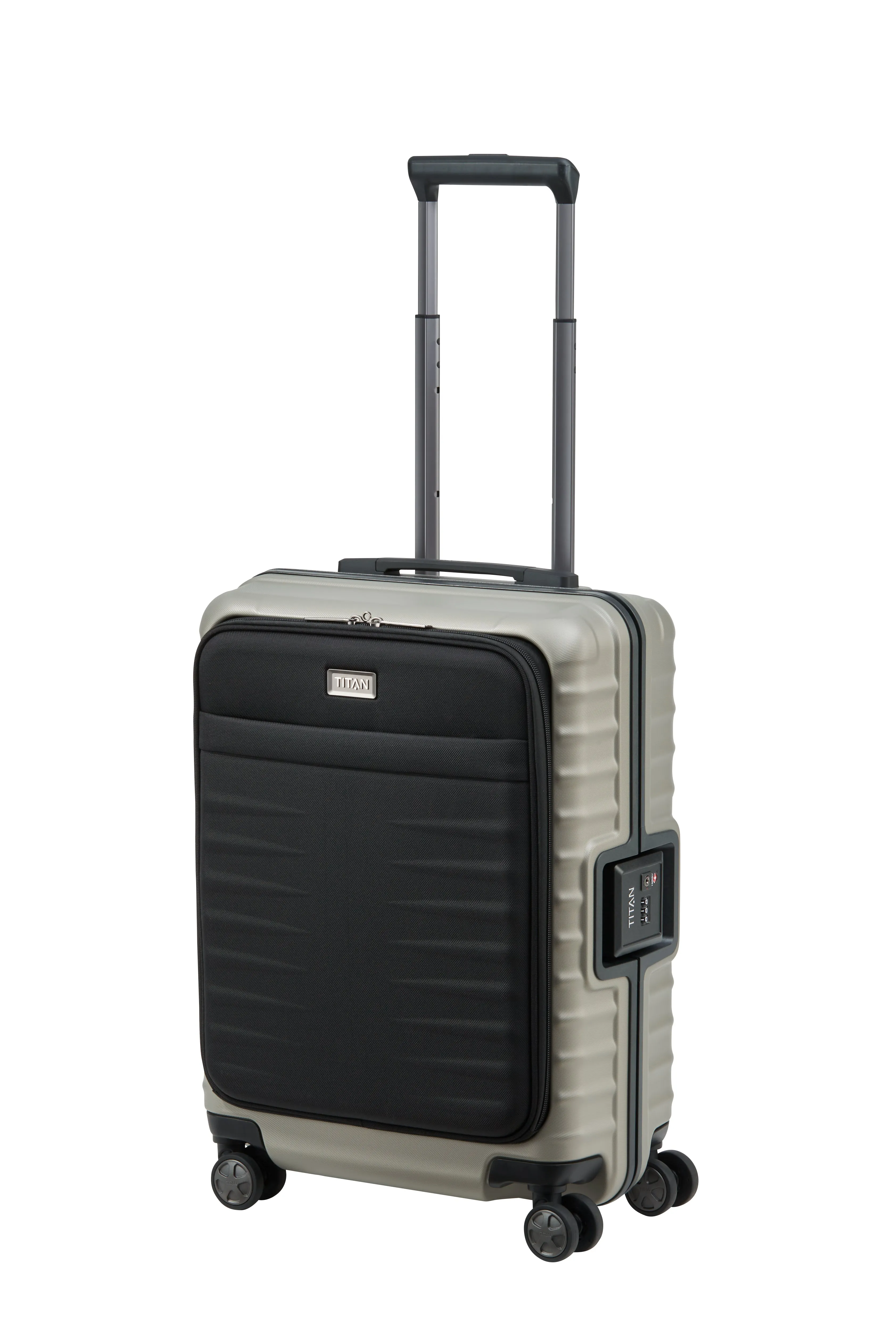Titan Litron Frame Trolley S With Front Pocket Carry-On Luggage Sweet Deal Inside Dont Miss Hot Deals