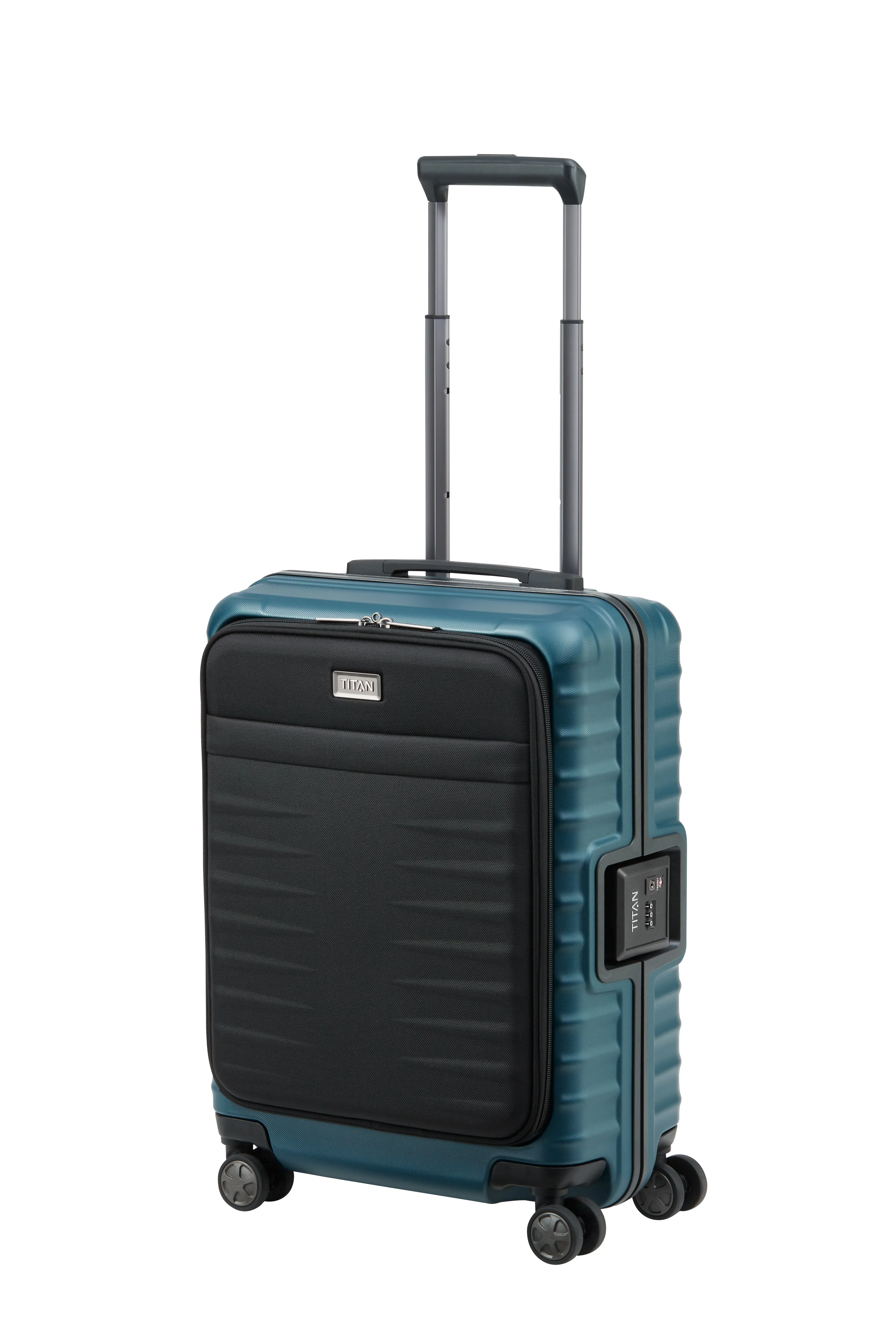 Limited Time Hot Deal Exclusive Online Discount Titan Litron Frame Trolley S With Front Pocket Carry-On Luggage