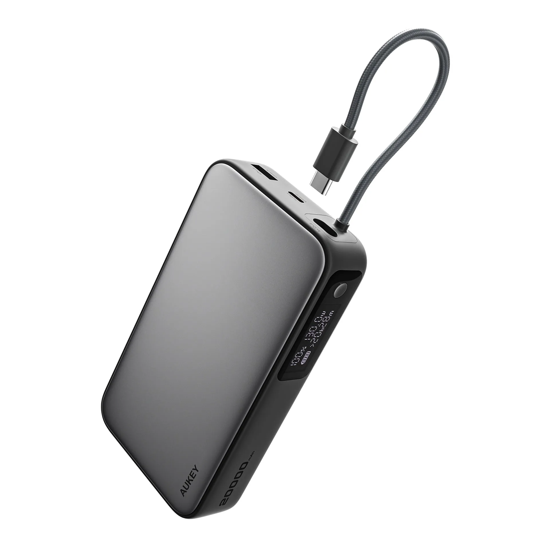 Pb-Y48 130W Spark Sling 20000Mah Power Bank With Built In Usb C Cable Big Savings Alert Special Deal Frenzy
