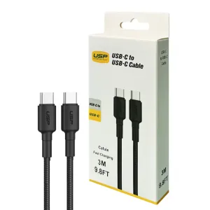 3M Boostup Cafule Usb-C To Usb-C Cable Charge & Connect Black Usp Best Deal Alert Grab the Deal Now
