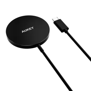 Lc-A1S Snap On 15W Magsafe Qi-Compatible Fast Wireless Charging Cable MustHave Deal Dont Wait Save Today
