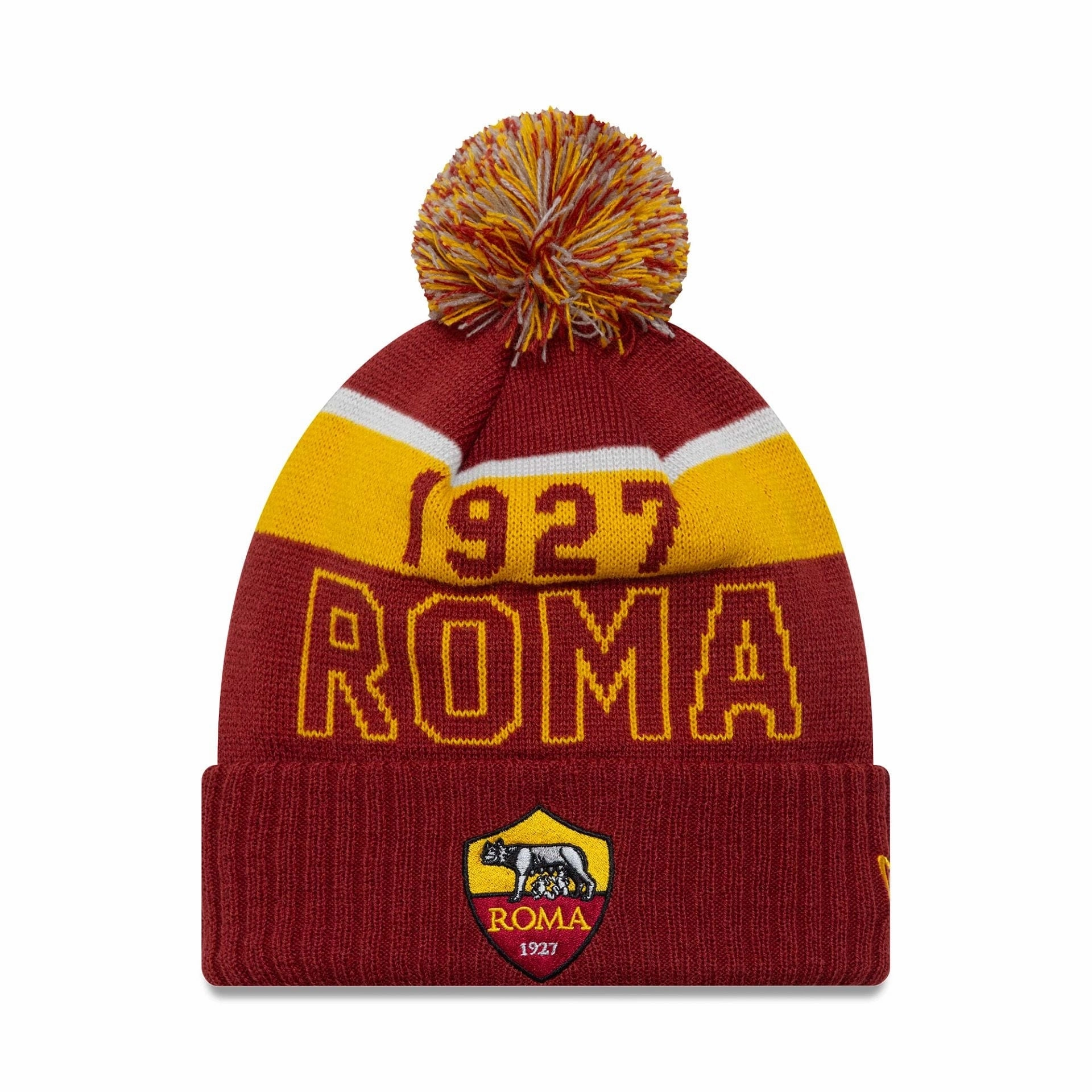 As Roma Dark Red Sport Knit Beanie Hat Best Seller Discount Clearance Event Alert