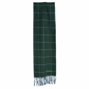 Weekend Flash Offer Hot Offer Frenzy Green And Blue Double Scarf