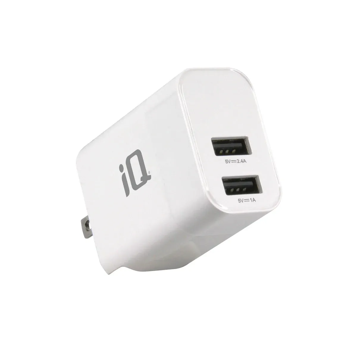 Price Drop Frenzy Iq  3.4A Dual Port Usb-A Wall Charger - White