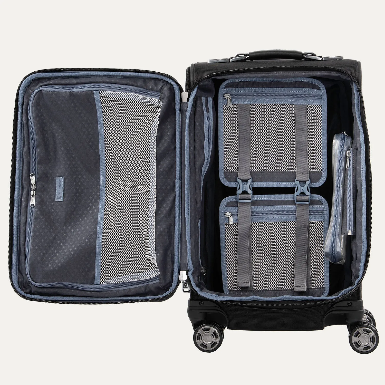 Exclusive Deal Inside Travelpro Platinum Elite 21" Expandable Carry-On Spinner