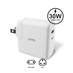 Instant Savings Deal Grab Your Deal Today Jcpal Elex 30W Usb-C Pd Travel Charger