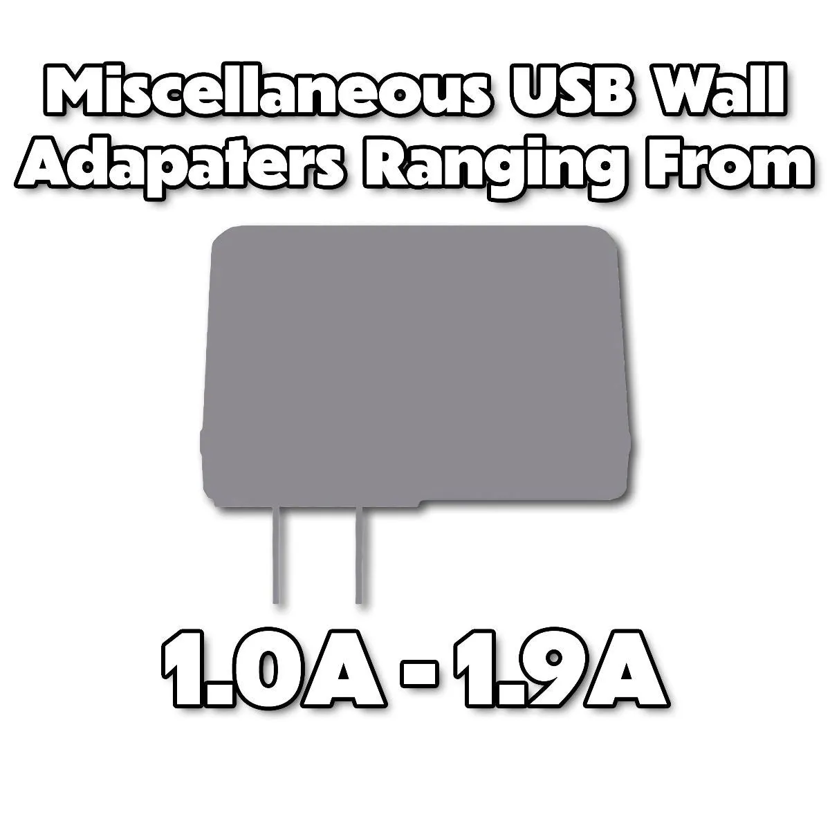 Miscellaneous & Mixed Wall Charger Usb Adapter (1.0A To 1.9A Output) - 1 Adapter Grab the Deal Now Clearance Savings Now