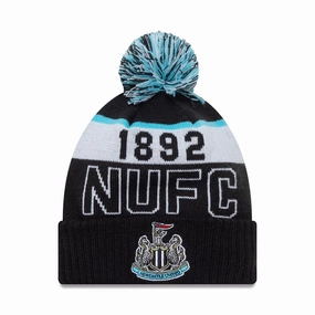 Newcastle United Fc Black Sport Knit Beanie Hat Online Exclusive Offer Grab the Deal Now