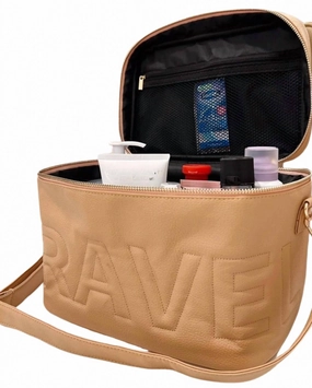 Shop Today Save Women'S Leather Open Top Bag In Camel