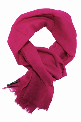 Shop Save Big Perfect Gift Sale Casual Scarf In Fuchsia