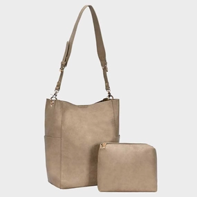 Hot Offer Ending Soon Vegan Leather Shoulder And Pouch Bag