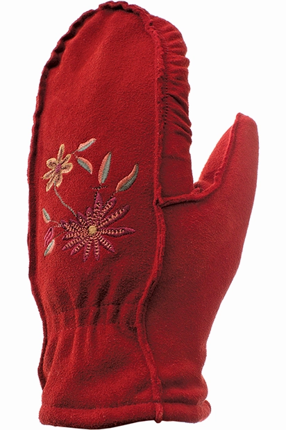 Perfect Gift Sale Trending Savings Now Embroidered Suede Mitt - Women