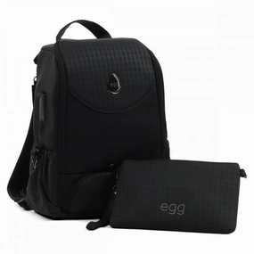 Egg 3 Backpack - Houndstooth Black Today Only Discount Alert