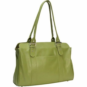 Piel Leather Ladies Buckle Laptop Tote Flash Deal Today Todays Special Savings