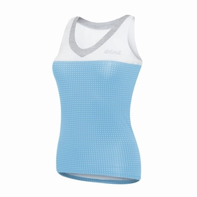 Top Woman DotOut Dots.2 - Light Blue