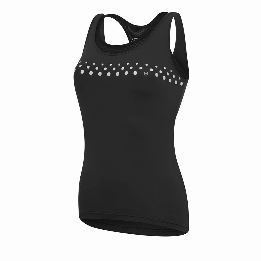 Top Woman DotOut Flip - Black White
