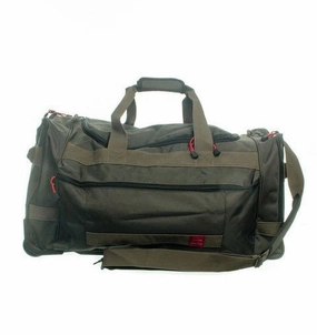 Exclusive Deal Inside Hot Offer Ending Soon Tosca Trail Cardura Wheeled Duffel Bag | Green