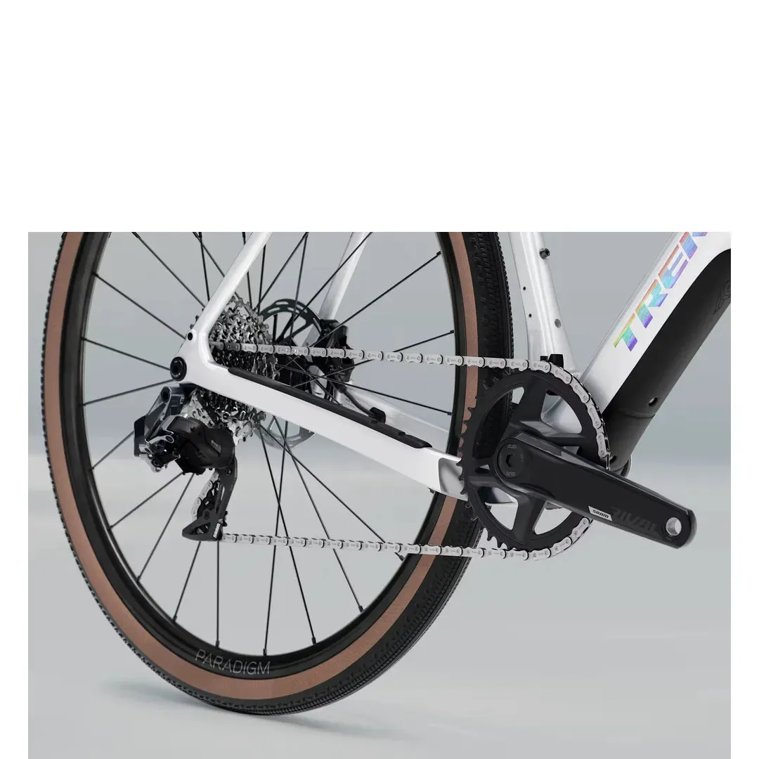 Trek Checkpoint SL 6 AXS Gen 3 Gravel Bike - White Prismatic 2025
