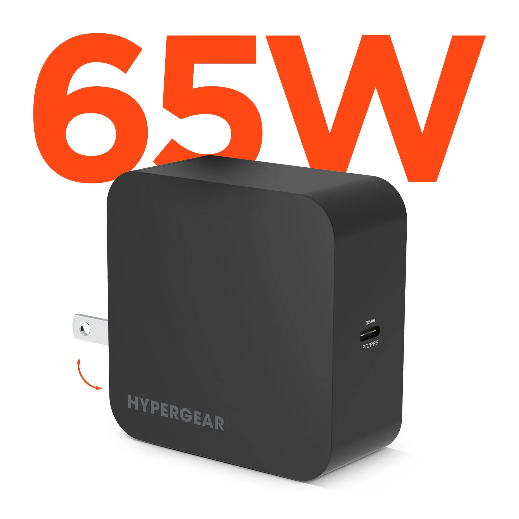 Speedboost 65W Usb-C Pd Laptop Wall Charger With Pps | Black Hot Savings Alert